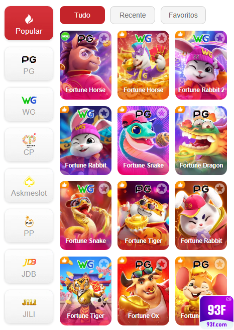 Experiência de Jogos 93f.com